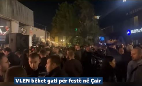 VLEN-i nis festën me fishekzjarre në Çair (VIDEO)