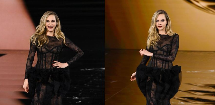 Cara Delevingne me paraqitje mbresëlënëse në Javën e Modës në Paris