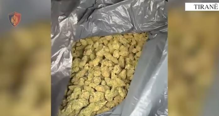 Sekuestrohen 10 kg drogë në Tiranë, prangosen dy persona