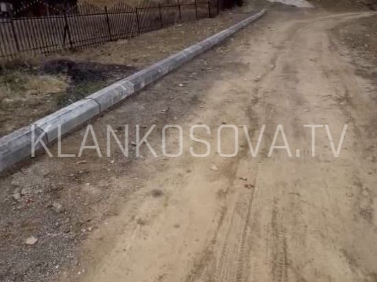 Gjendje e mjerueshme e një rruge në Kolovicë të Re, ankohen banorët