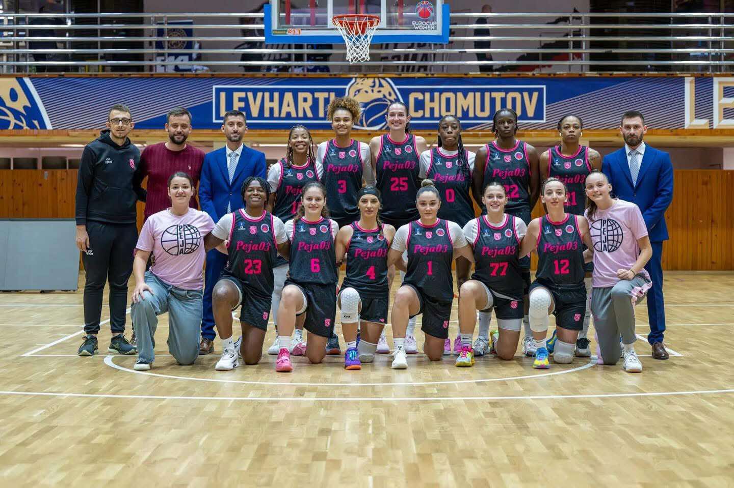 Fitore historike! KBF Peja 03 debuton me triumf në EuroCup Women