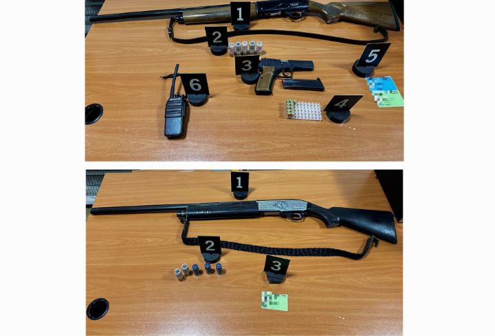 Armëmbajtje pa leje dhe gjueti e kundërligjshme, tre të arrestuar në Zubin Potok
