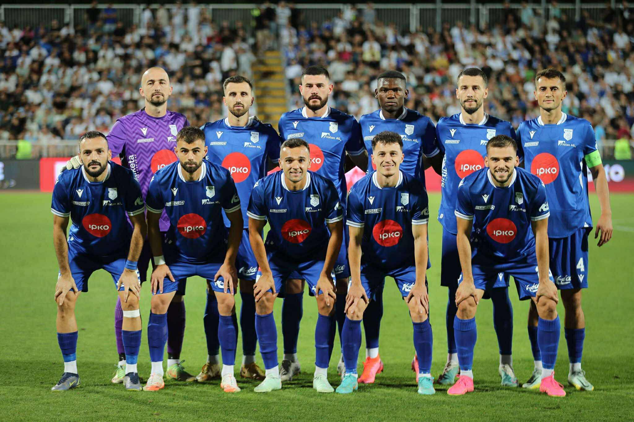 Drita përballë KuPS në debutimin historik në Ligën e Konferencës