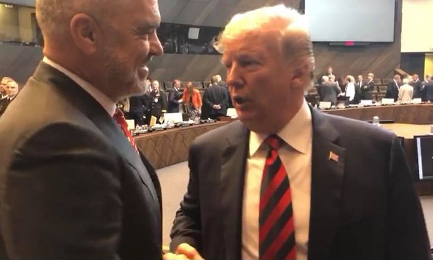 Shtëpia e Bardhë reagon për batutën e Ramës me Macron dhe Aliyev për Presidentin Trump