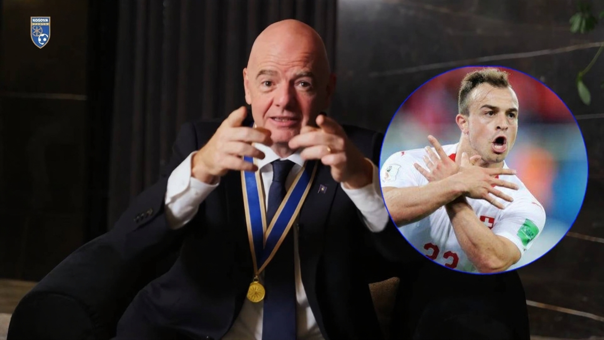 Infantino: Sikur Kosova të njihej më herët, Shaqiri do të ishte duke luajtur për të