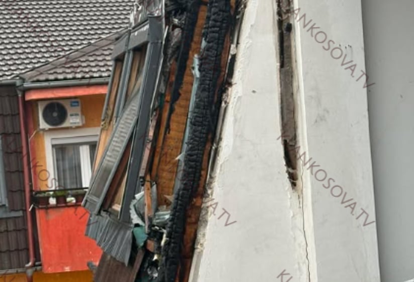 Banorët e një banese në Emshir ende pa zgjidhje, zjarri u shkatërroi kulmin tani reshjet u keqësojnë gjendjen (FOTO)