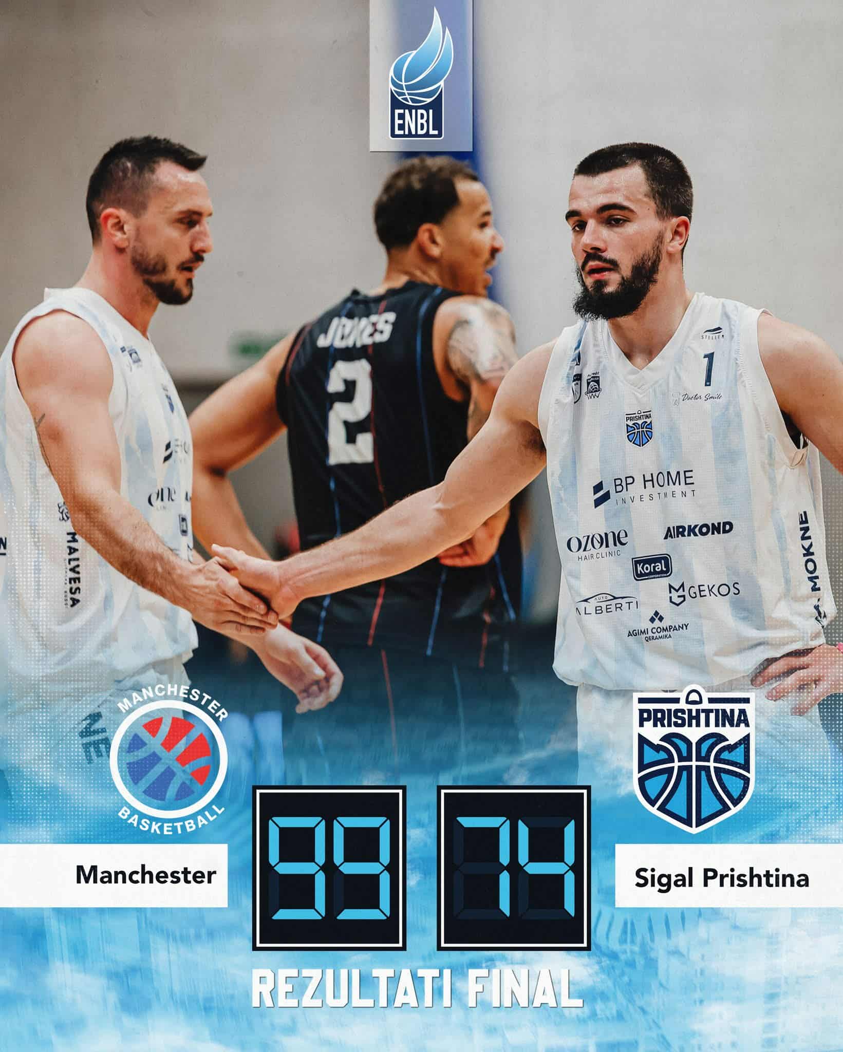 Prishtina pëson humbje të thellë në Manchester