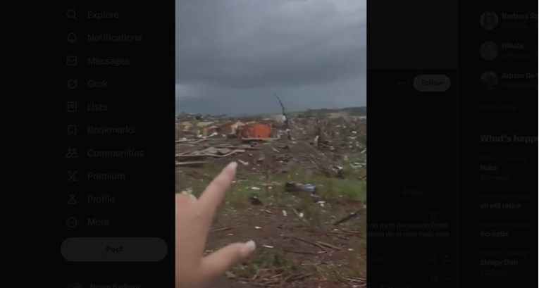 Tornado 'shkatërron' pjesë të Brazilit, pesë të vdekur e më shumë se 100 të plagosur (VIDEO)