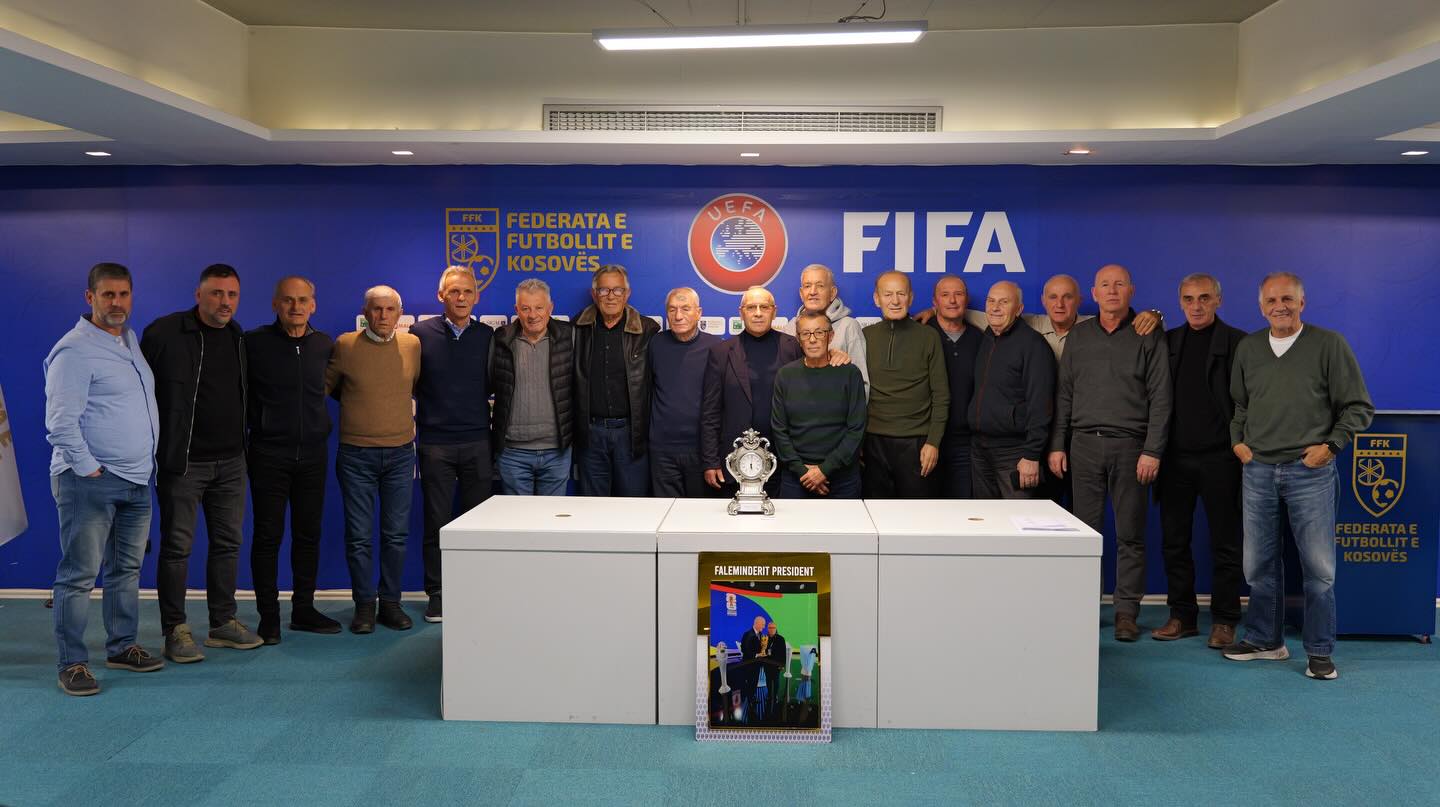 Ademi takon Gjeneratën e artë të Prishtinës: Luftuan dhe mbajtën gjallë frymën e futbollit