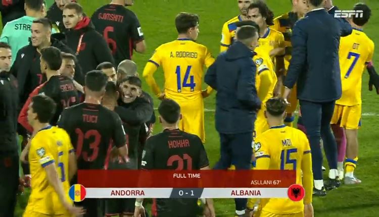 Historike  Shqipëria për herë të parë në Play Off të një Botërori