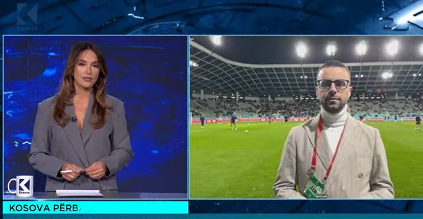 Shqiptarët mbushin stadiumin në Lubjanë (VIDEO)