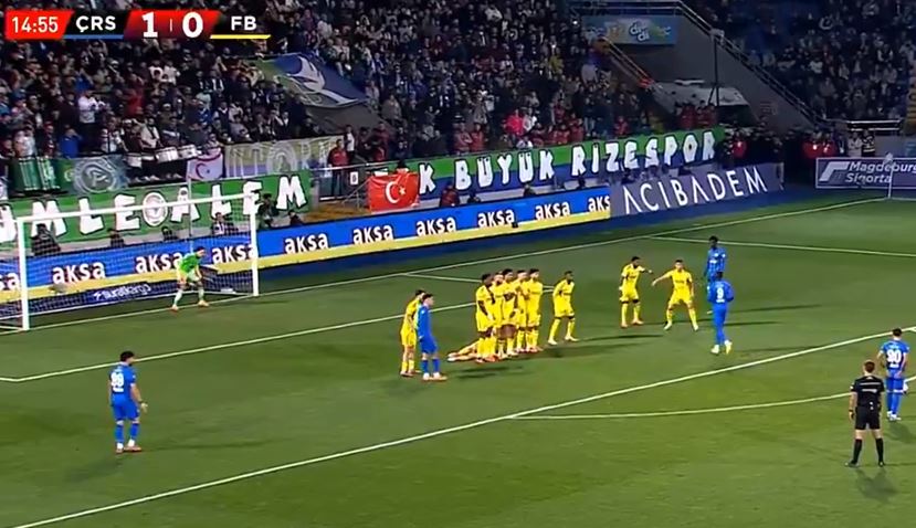 Qazim Laçi e shtang Edersonin e Fenerbahçes (VIDEO)
