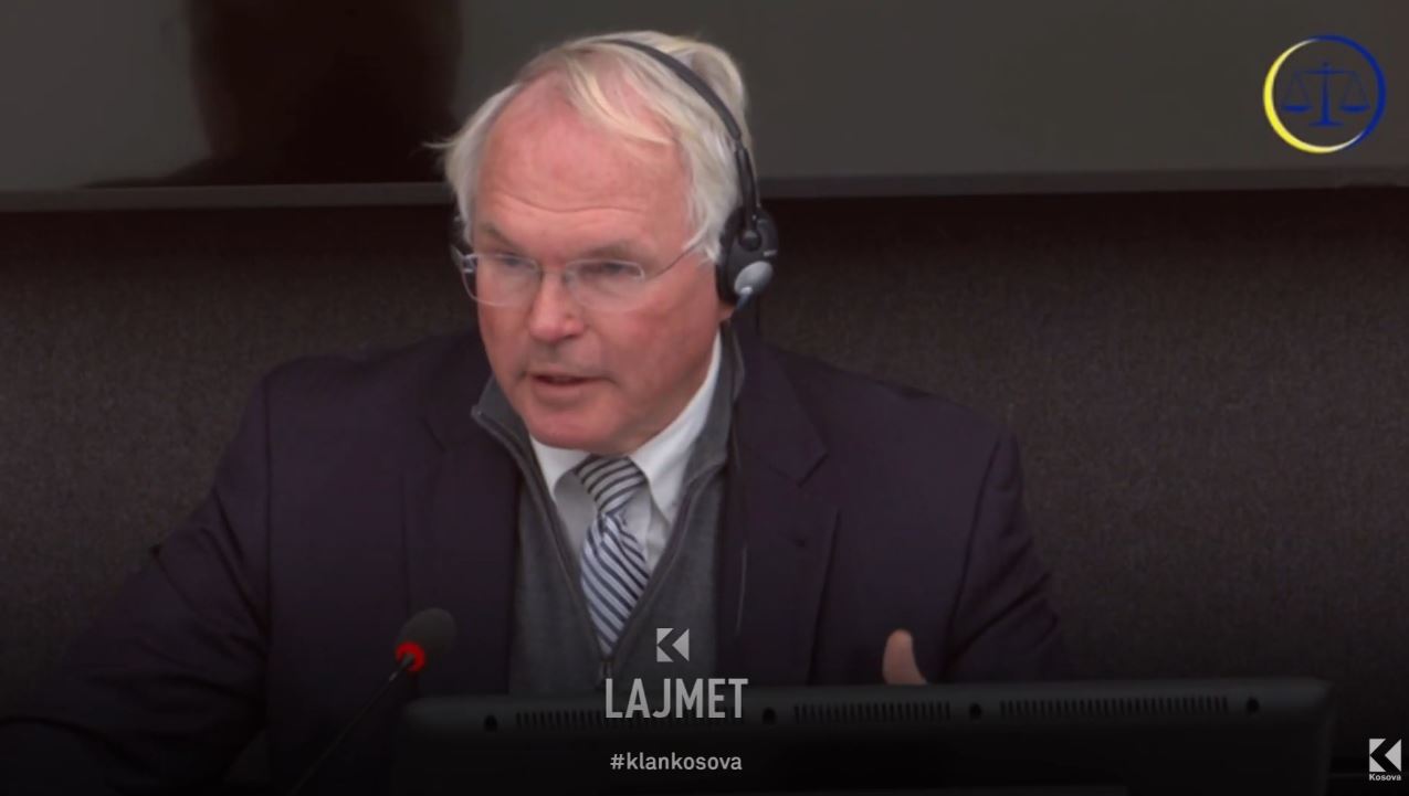 Christopher Hill në Hagë  Erdha të dëshmoj  meqë Thaçi s ka kryer krime  VIDEO 