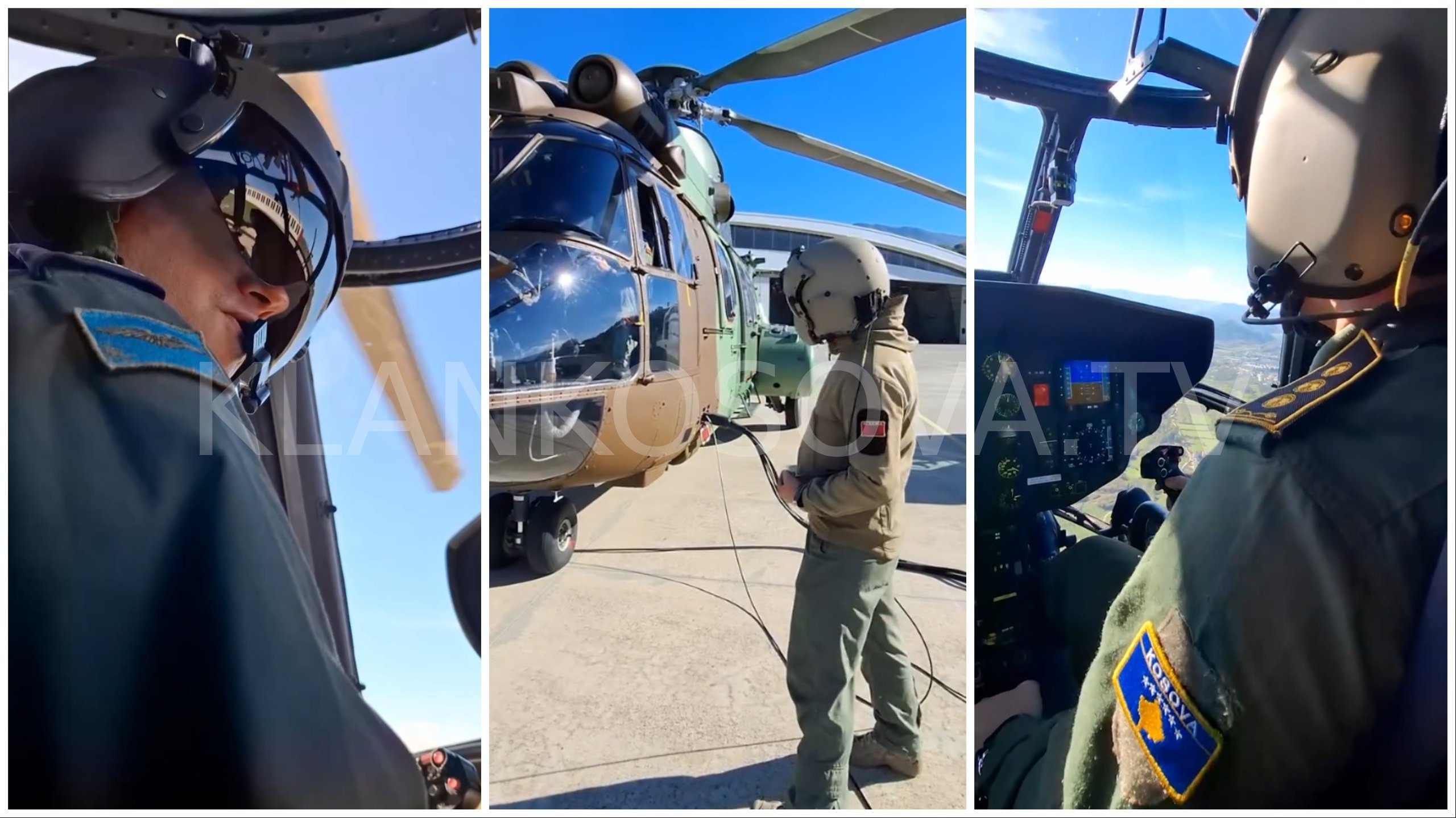 Pilotët e Forcës Ajrore shqiptare dhe të FSK-së, me trajnim të përbashkët