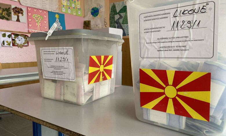 Zgjedhjet lokale: Qytetarët e Maqedonisë së Veriut votojnë në rundin e dytë
