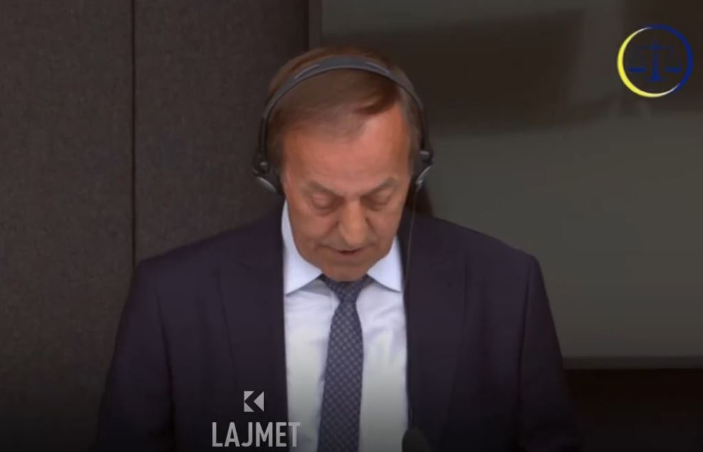 Thaçi kërkon ta kthejë Zyrapin si dëshmitar final  VIDEO 