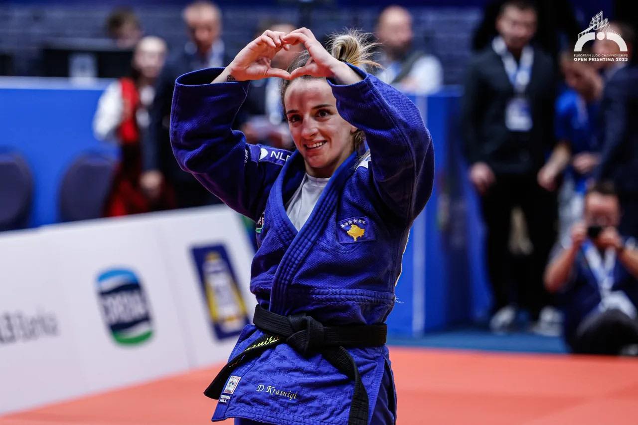 E jashtëzakonshme  Distria Krasniqi në finale të Grand Prix Zagreb 2025 