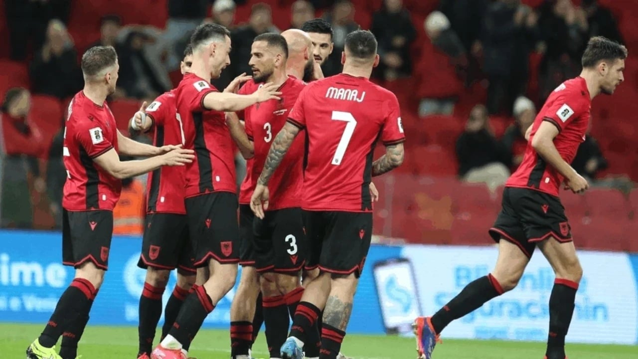 A mund ta habisë Shqipëria  Anglinë të dielën   VIDEO 