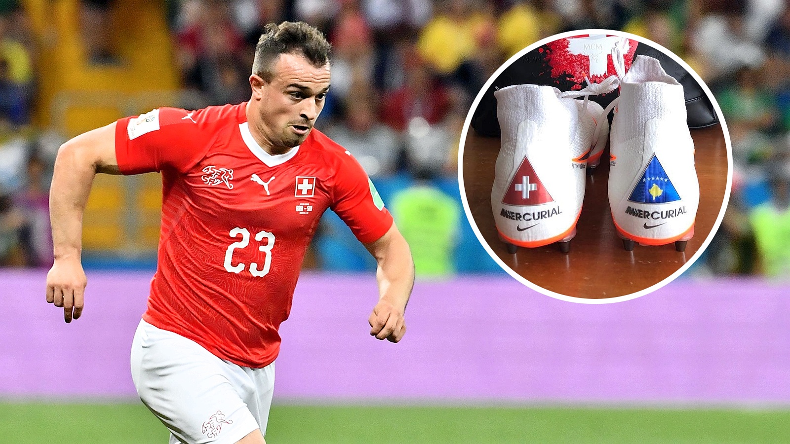 A do bëjë tifo për Kosovën a për Zvicrën? Më në fund përgjigjet Shaqiri