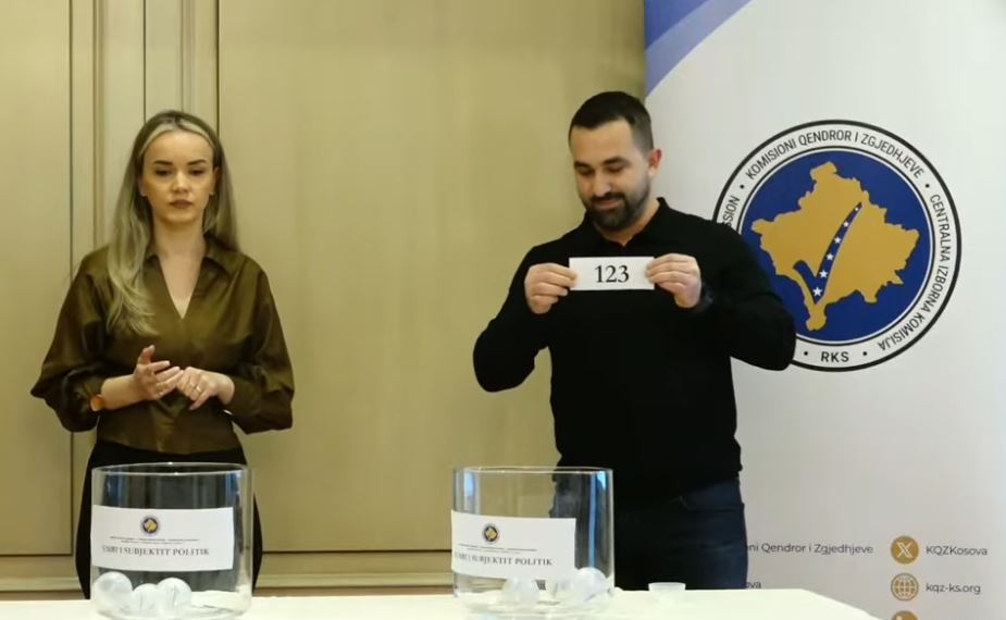 123   numri që do të mbajë LDK për zgjedhjet nacionale