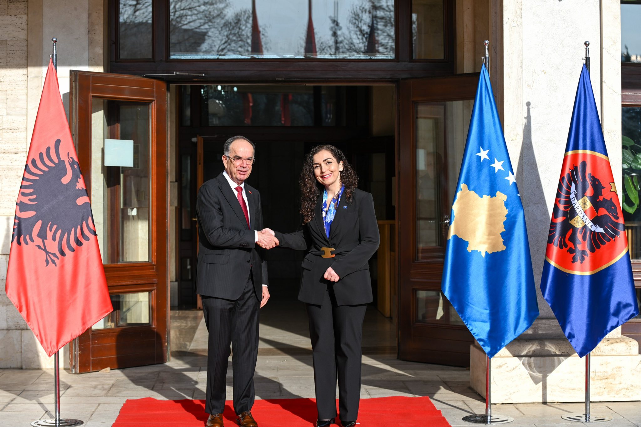 Osmani e pret Begajn  Kosova dhe Shqipëria të jenë gjithmonë pranë njëra tjetrës