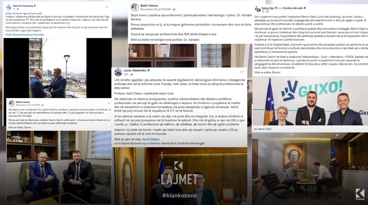 Aderimet e reja  Forcohen partitë për zgjedhjet e 28 dhjetorit  VIDEO 