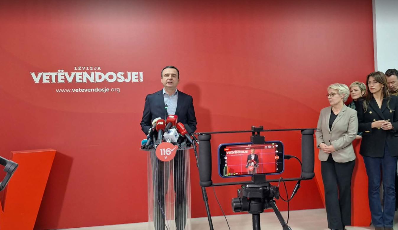 Pasi VV doli e para  Kurti fton partitë tjera për bashkëpunim në Kuvend  VIDEO 