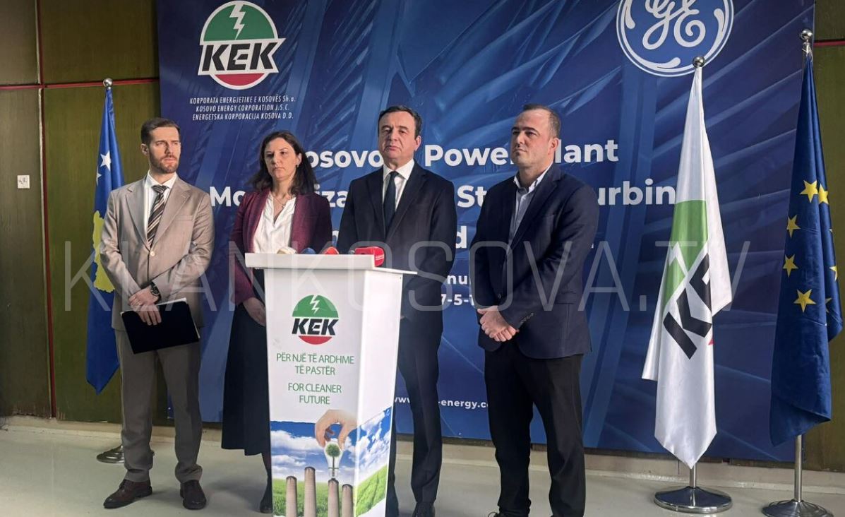 Kurti viziton termocentralin Kosova A dhe B  Kemi energji të qëndrueshme