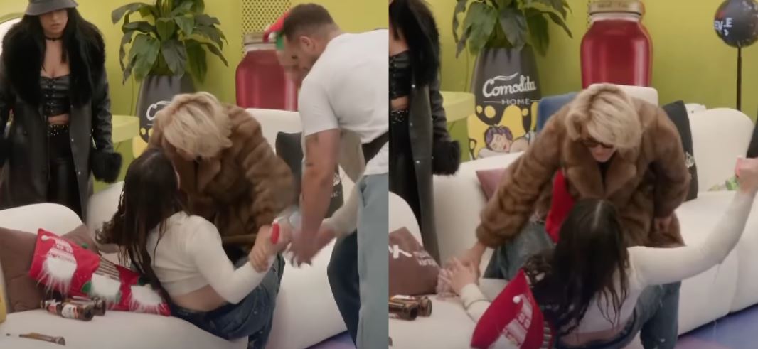 Tension në shtëpi  Dolce  shtrinë  për krevati Albën  Mos më   VIDEO 