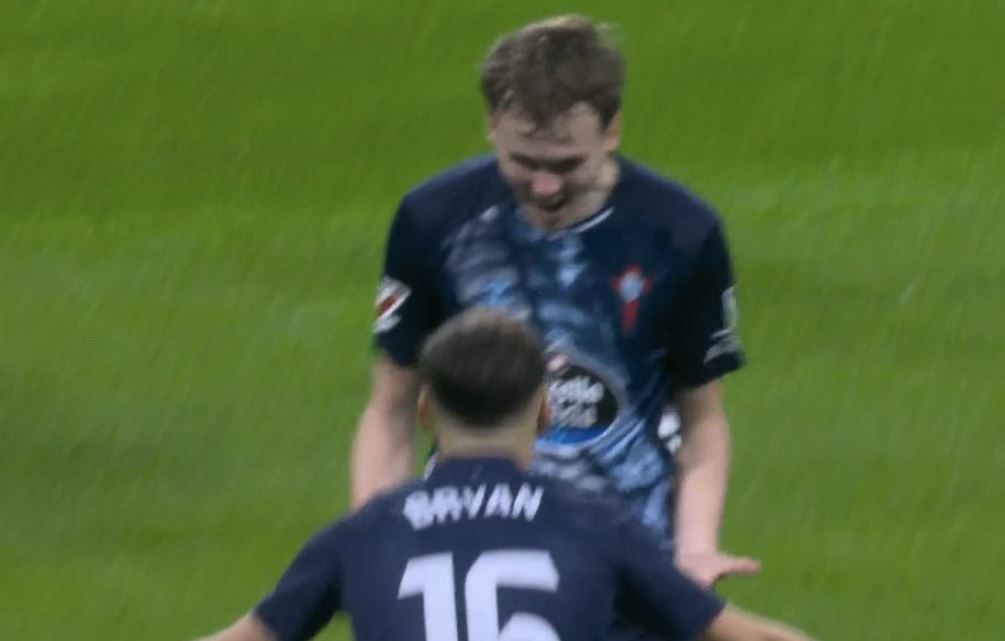 Celta  trondit  Bernabeun  po fiton 0 1