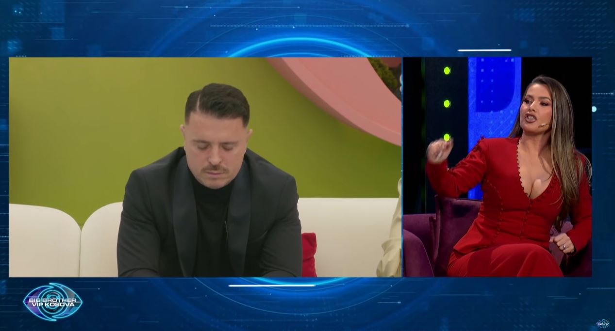 Olta ia plas në fytyrë Labit  Ke mbetur si një kukull e kurdisur  VIDEO 