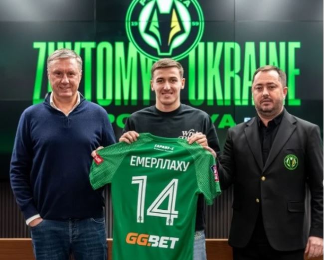 lindon-emerllahu-zyrtarizohet-te-skuadra-ukrainase-polissya-zhytomyr