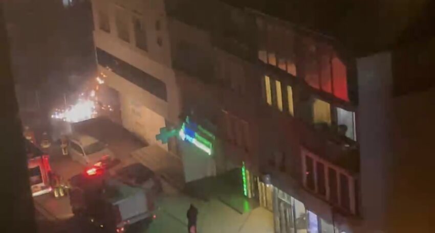 Digjet një trafo e rrymës në Prishtinë