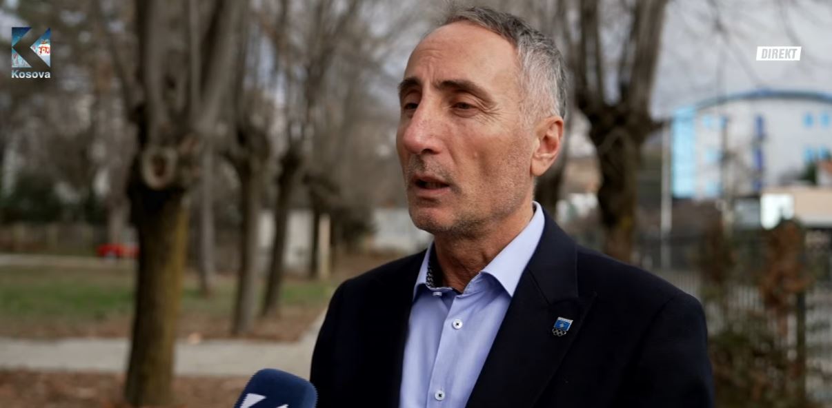 Voton Ismet Krasniqi  kryetari i Komitetit Olimpik të Kosovës  VIDEO 