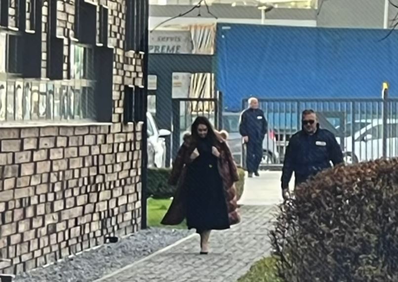 Ish bashkëshortja e Princ Lekës kapet nga Paparaci (VIDEO)