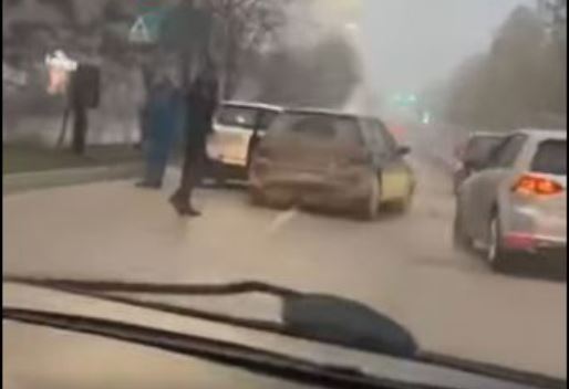 Aksident mes dy veturash në  Aktash  të kryeqytetit