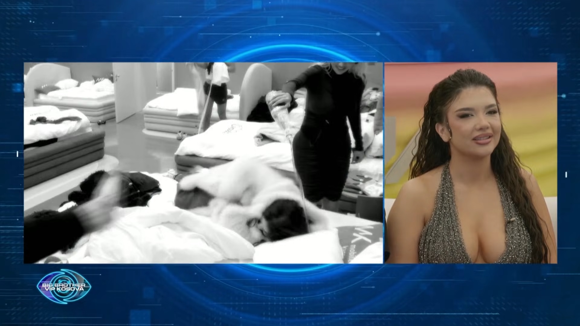 momenti-kur-benita-dhe-labi-i-hedhin-uje-albes-ne-shtrat-video