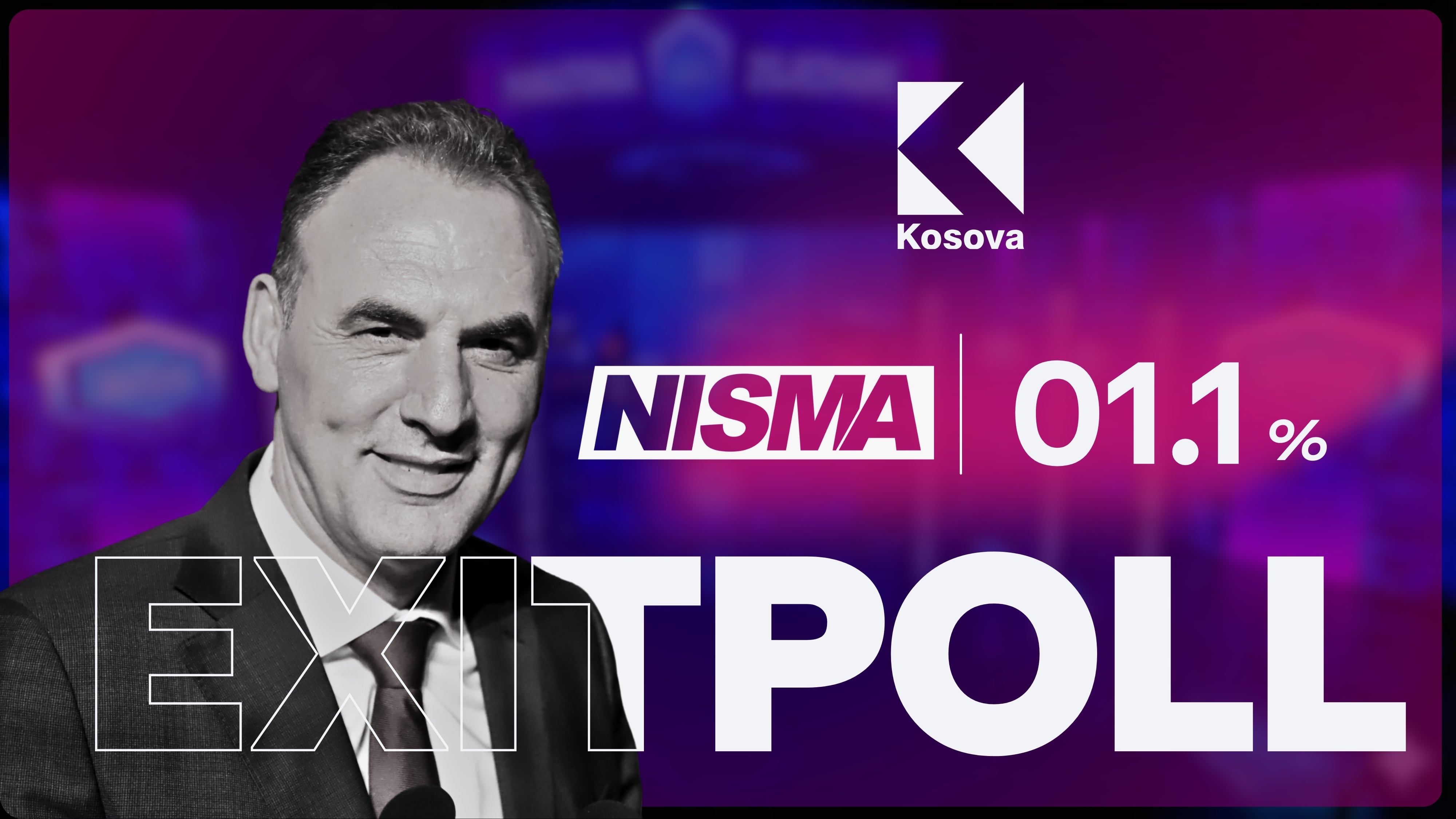 NISMA s'e kalon pragun, sipas Exit Poll-it të PIPOS