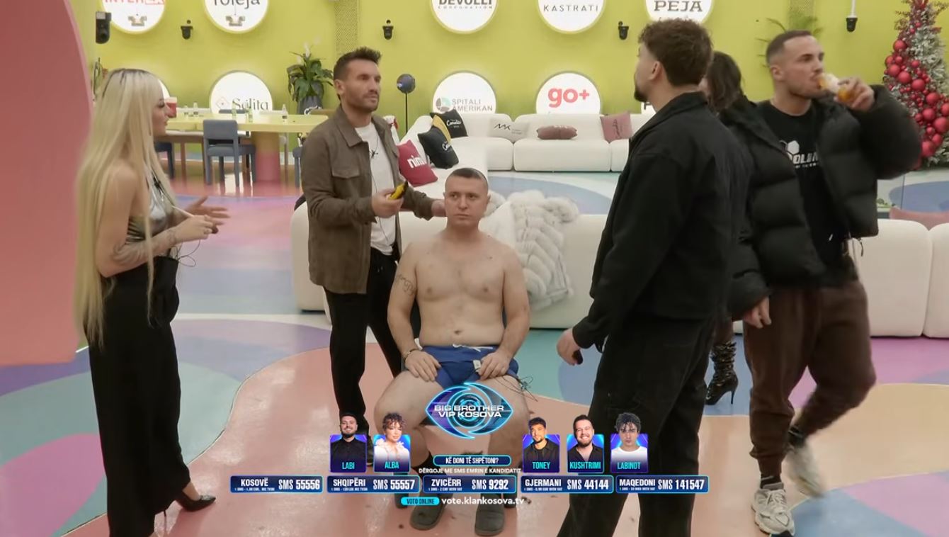 Banorët kërkojnë fotografi me Ronaldon e Big Brotherit  VIDEO 