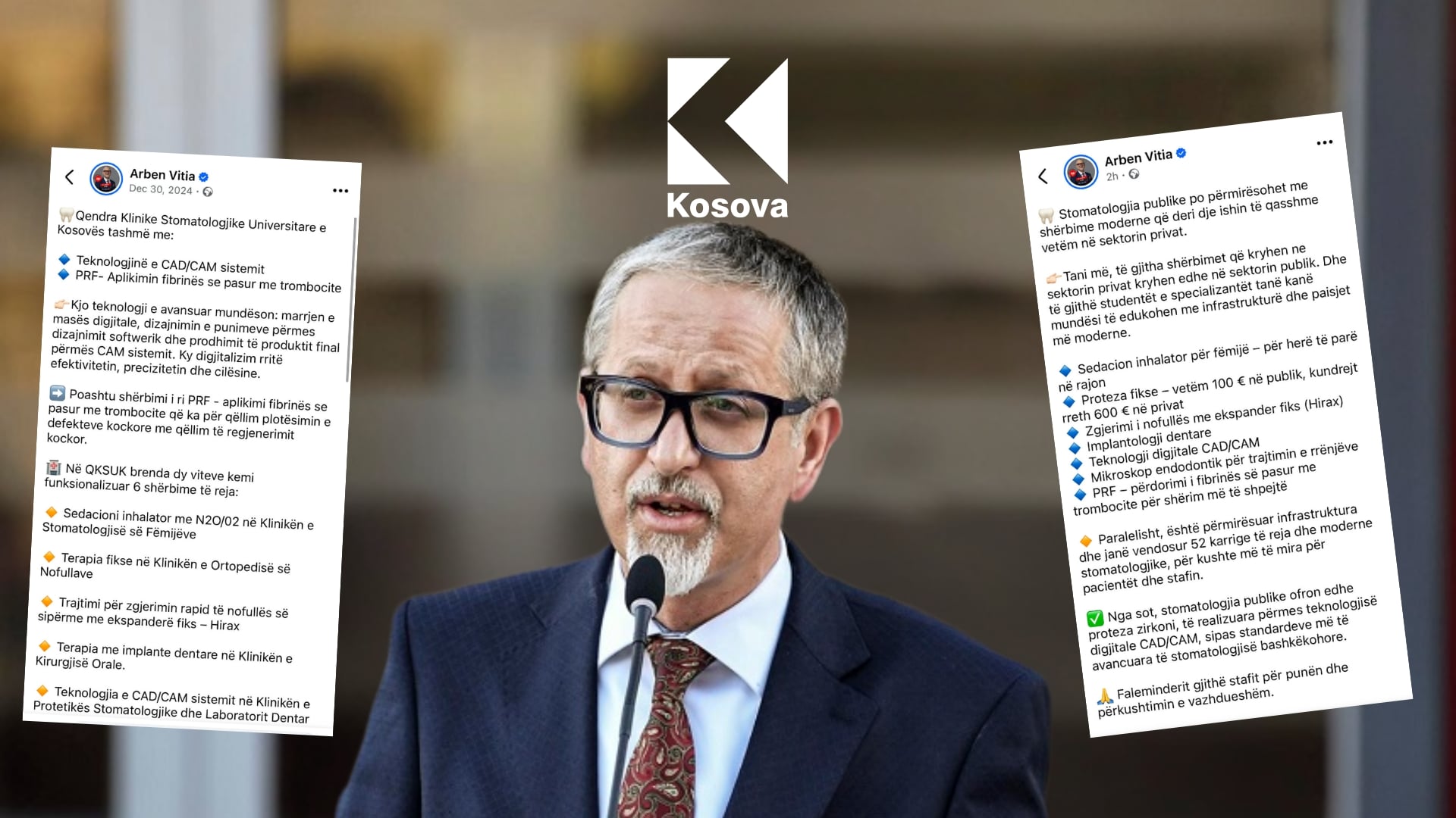 A po i ‘shet’ Vitia shërbimet e ‘vjetra’ në Stomatologji si të reja për fushatë?
