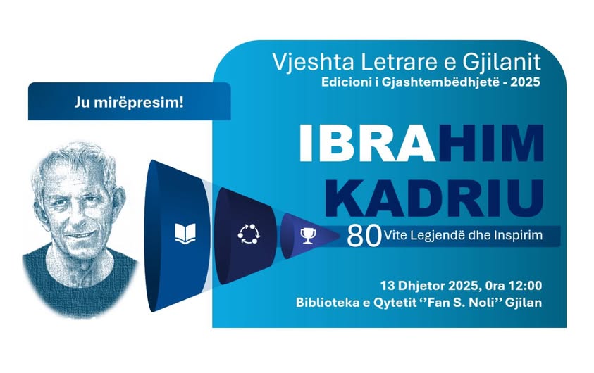 gjilani-neser-nderon-shkrimtarin-ibrahim-kadriu-ne-80-vjetorin-e-lindjes