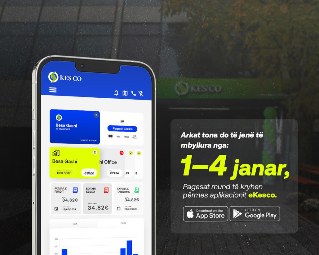 eKesco   metoda ideale për pagesat e energjisë gjatë festave