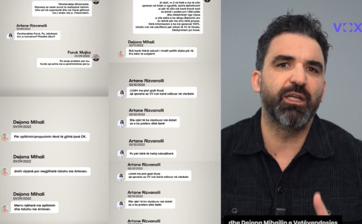 Mehmetaj i qet mesazhet nga telefoni i Faruk Mujkës se si Mihali dhe Rizvanolli e bënë Kryeshef të Ibër Lepencit