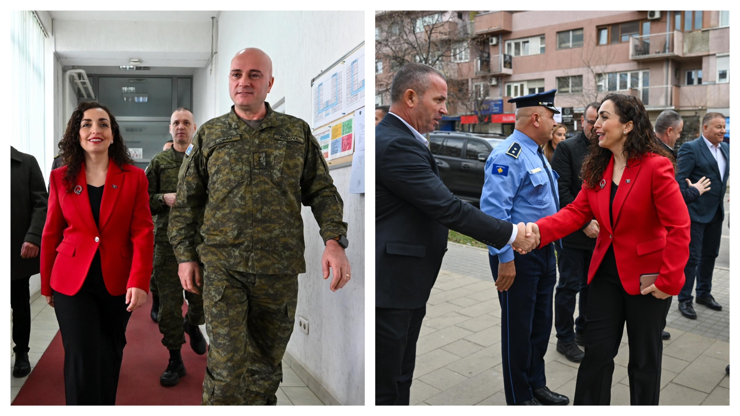 Festë në detyrë për sigurinë e vendit  Osmani falënderon FSK në dhe Policinë