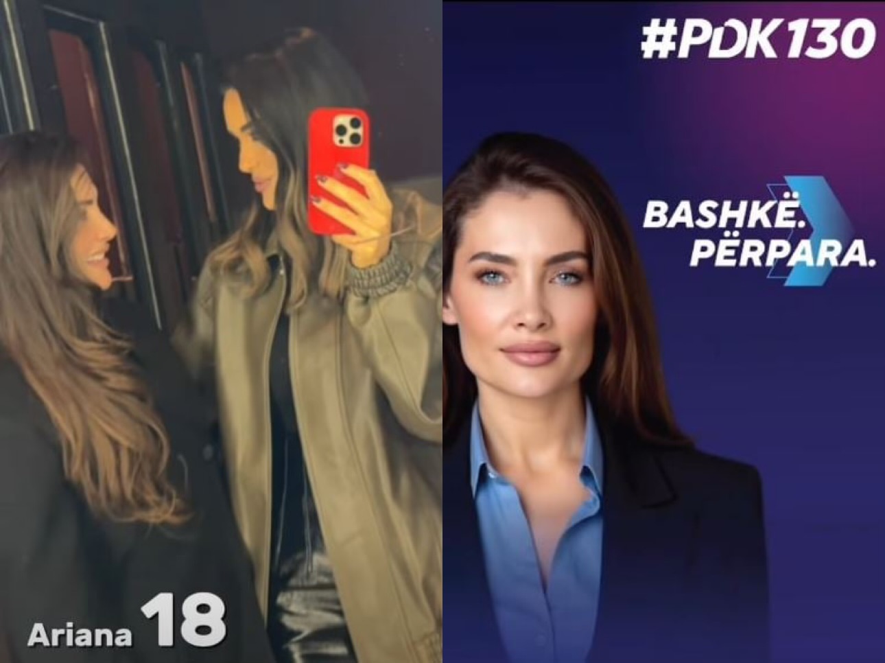 Xhensila Myrtezaj mbështet Ariana Musliu-Shoshin: Votoni numrin 18, që i jep zë gruas! (VIDEO)