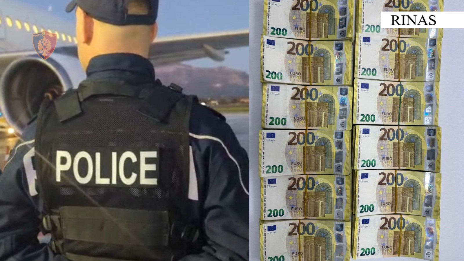 Tentoi të hynte në Shqipëri me 240 mijë euro të padeklaruara, procedohet penalisht 36-vjeçari