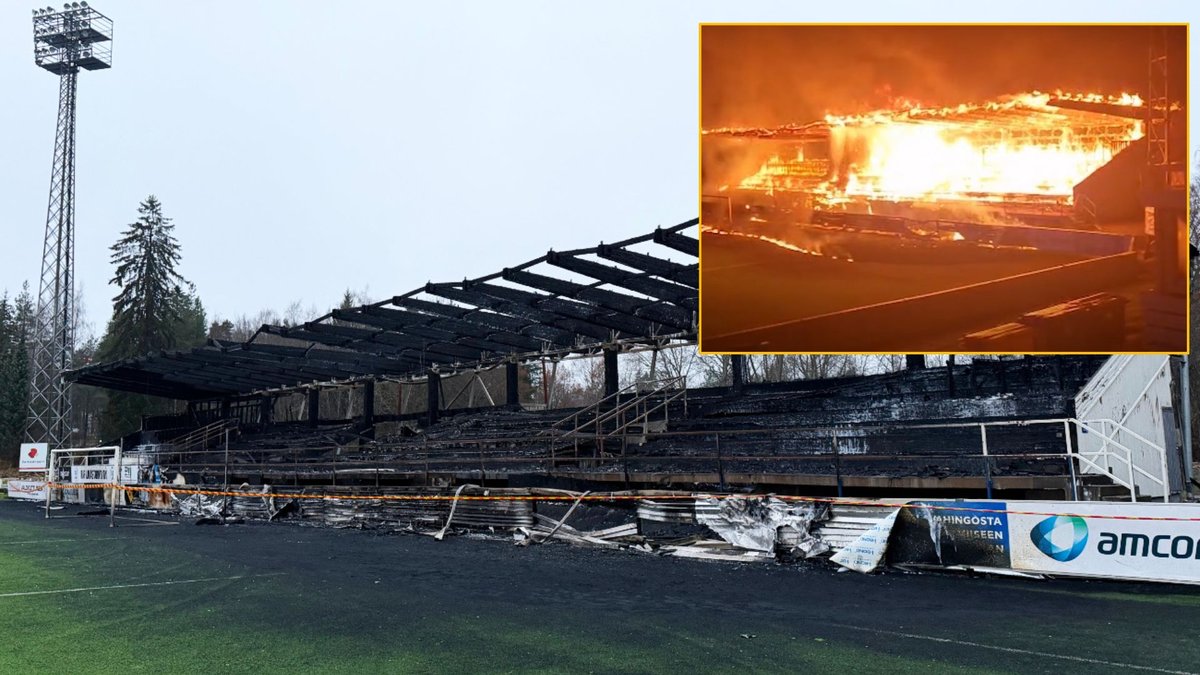 Klubi i njohur finlandez bie nga kategoria elitare  tifozët i vunë flakën tribunave të stadiumit
