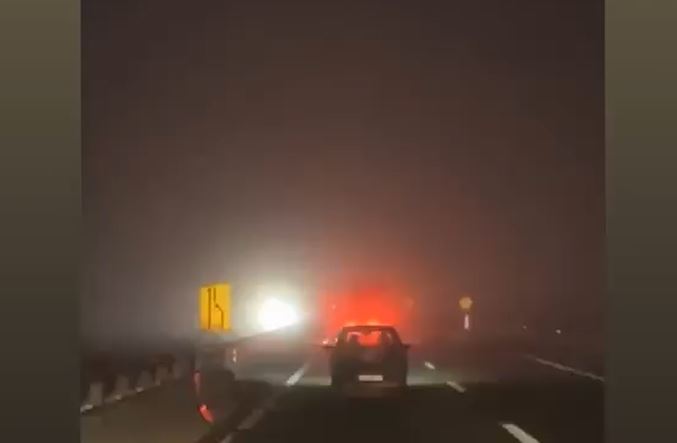 Vetura pa drita rrezikon pjesëmarrësit në trafik në autostradën  Ibrahim Rugova   VIDEO 