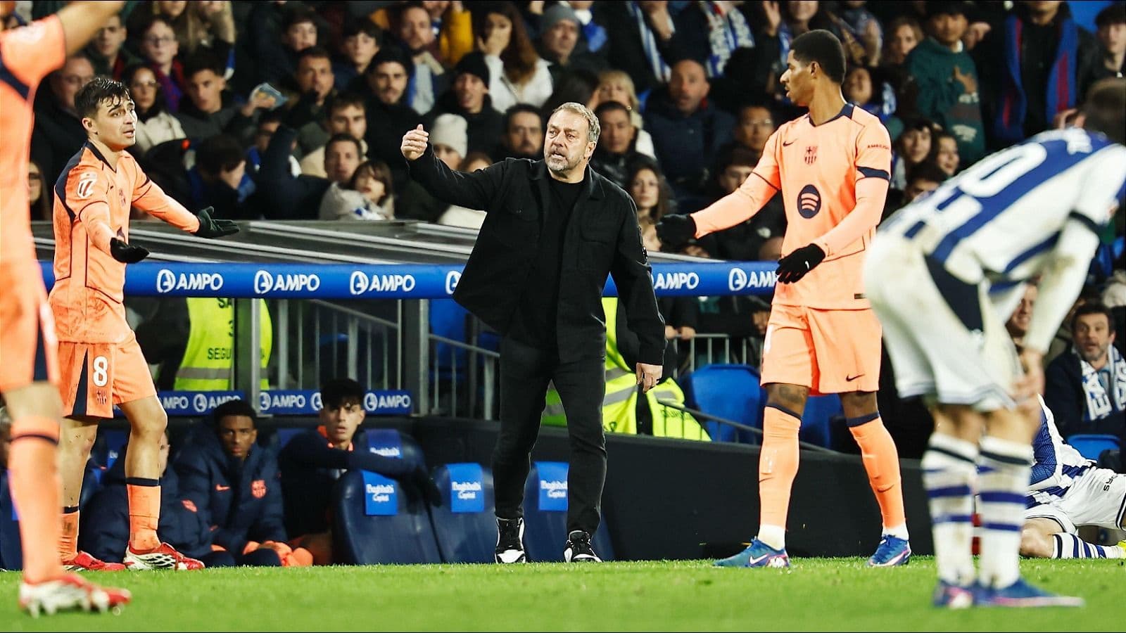 Hansi Flick shpërthen ndaj gjyqtarit Gil Manzano pas ndeshjes