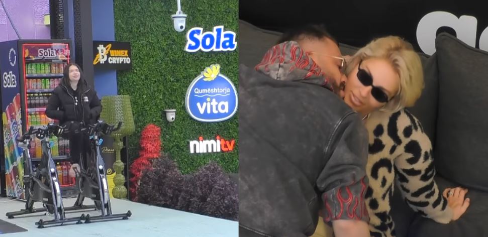 Limi dhe Dolce s i kursejnë puthjet as para Albës  VIDEO 